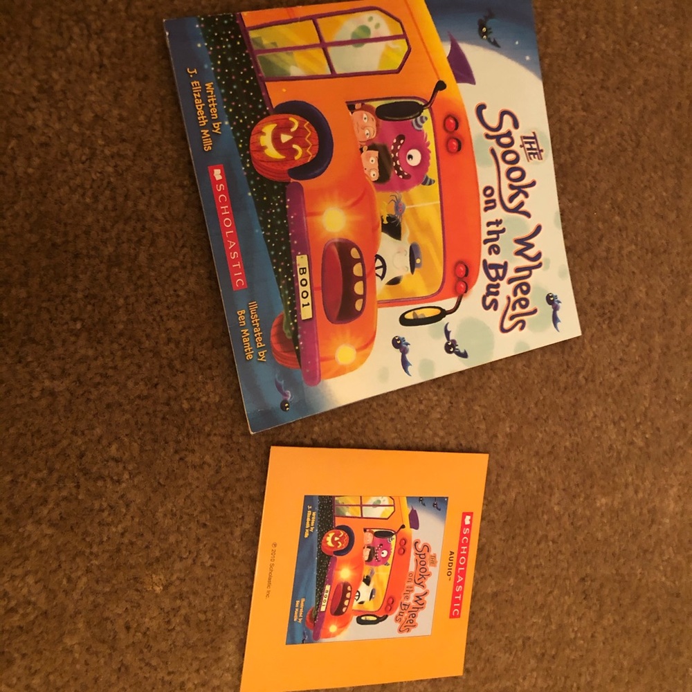 Halloween book with cd buy 2 or more save 50%